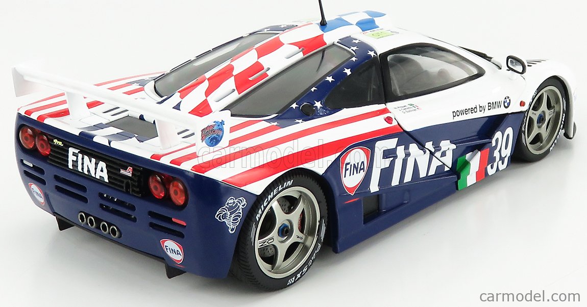 DANNY SULLIVAN, JOHNNY CECOTTO, NELSON PIQUET 1996 BIGAZZI TEAM SRL MCLAREN F1 GTR 1:18